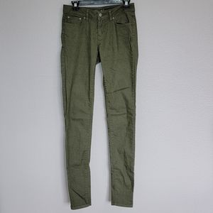 PrAna   green skinny jeans / 2/26.
